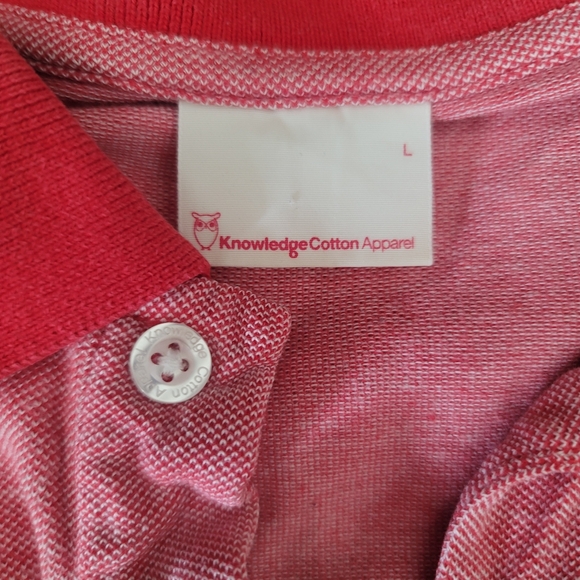 Knowledge Cotton Apparel Polo Large EU Brand - Picture 2 of 2